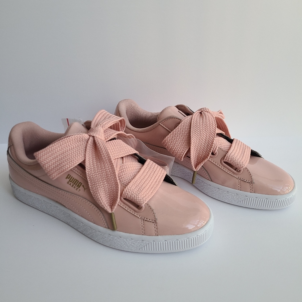 Puma Basket Heart Patent Sneaker Women's Size 8.5